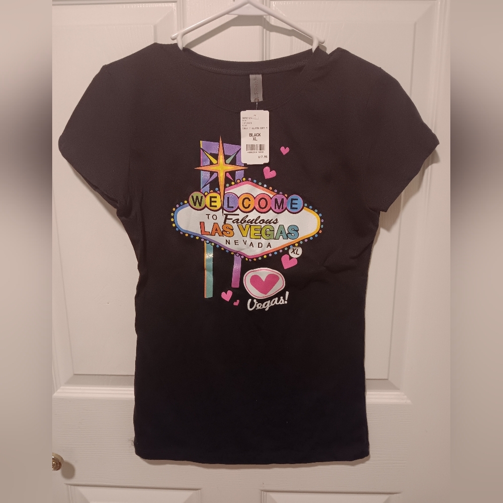 Black Las Vegas Kids T-Shirt